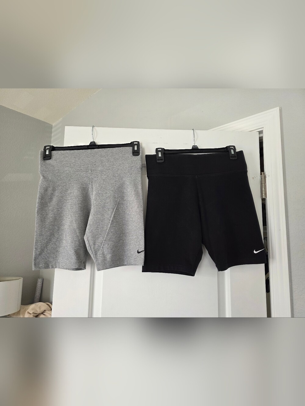 Nike Women's Bike Shorts - Black and Gray